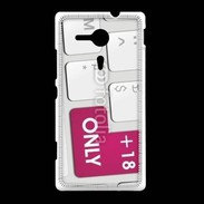Coque Sony Xpéria SP Clavier sexy 4