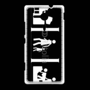 Coque Sony Xpéria SP humour panneau 2