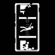 Coque Sony Xpéria SP humour panneau 3