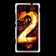 Coque Sony Xpéria SP Deux en feu