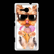 Coque Sony Xpéria SP Yorkshire avec un cornet de glace
