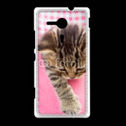 Coque Sony Xpéria SP Humour de chaton