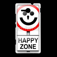 Coque Sony Xpéria SP Happy zone