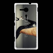 Coque Sony Xpéria SP Homme sous escarpin