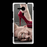 Coque Sony Xpéria SP Homme sous escarpin 2