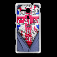 Coque Sony Xpéria SP Keep Calm Businessman
