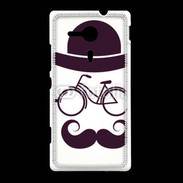 Coque Sony Xpéria SP Moustache vélo 10