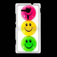 Coque Sony Xpéria SP Smiley colorés 10