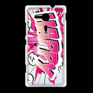 Coque Sony Xpéria SP Happy cartoon 500