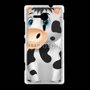 Coque Sony Xpéria SP Vache cartoon 500
