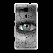 Coque Sony Xpéria SP Oeil et terre sèche
