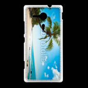 Coque Sony Xpéria SP Belle plage ensoleillée 1