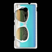 Coque Sony Xpéria SP Lunette de soleil sur la plage
