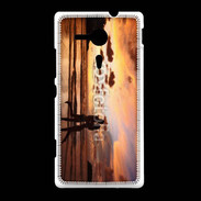 Coque Sony Xpéria SP Couple romantique sur la plage 2