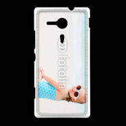 Coque Sony Xpéria SP Petite fille à la plage