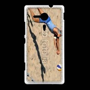 Coque Sony Xpéria SP Volley ball sur plage