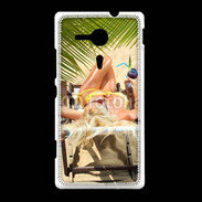 Coque Sony Xpéria SP Femme sexy à la plage 25