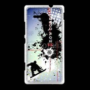 Coque Sony Xpéria SP Graffiti Ski