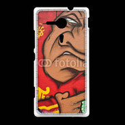 Coque Sony Xpéria SP Graffiti personnage antipathique