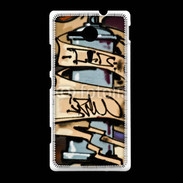 Coque Sony Xpéria SP Graffiti bombe de peinture 6