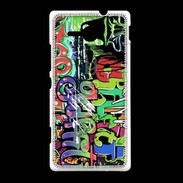 Coque Sony Xpéria SP graffiti wall vector seamless background