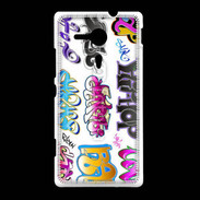 Coque Sony Xpéria SP Graffiti vector 850