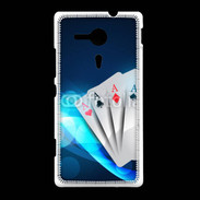 Coque Sony Xpéria SP Playing carte