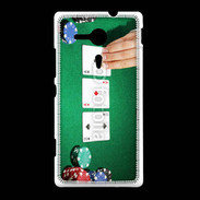 Coque Sony Xpéria SP Table de poker