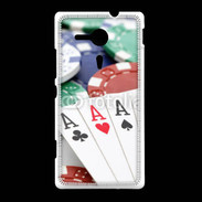 Coque Sony Xpéria SP Passion du poker