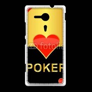 Coque Sony Xpéria SP Poker 6
