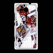 Coque Sony Xpéria SP Illustration poker 1