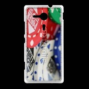 Coque Sony Xpéria SP Jetons de poker en vrac 1