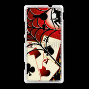 Coque Sony Xpéria SP Halloween poker