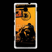 Coque Sony Xpéria SP motorcycle rider background