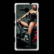 Coque Sony Xpéria SP Moto sexy 3