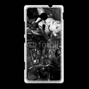 Coque Sony Xpéria SP Moto sexy 3