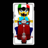 Coque Sony Xpéria SP J'aime le scooter