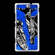 Coque Sony Xpéria SP Stunt moto 1