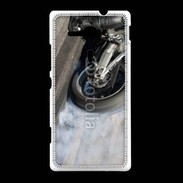 Coque Sony Xpéria SP Roue en feu dragster 8