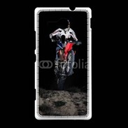 Coque Sony Xpéria SP Moto cross la nuit 15
