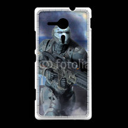 Coque Sony Xpéria SP Soldat futuriste