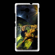 Coque Sony Xpéria SP Vaisseau extra terrestre 5
