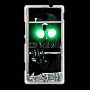 Coque Sony Xpéria SP Œil vert Alien