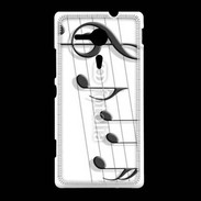 Coque Sony Xpéria SP Portée de notes