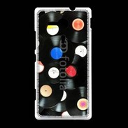 Coque Sony Xpéria SP Disque vynil
