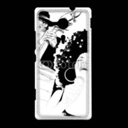 Coque Sony Xpéria SP Chanteuse de Jazz