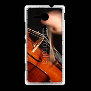 Coque Sony Xpéria SP Violoncelliste 2