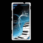 Coque Sony Xpéria SP Abstract piano