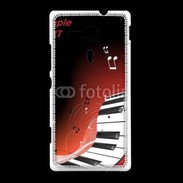 Coque Sony Xpéria SP Abstract piano 2