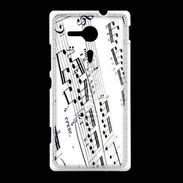 Coque Sony Xpéria SP Portée de note 5